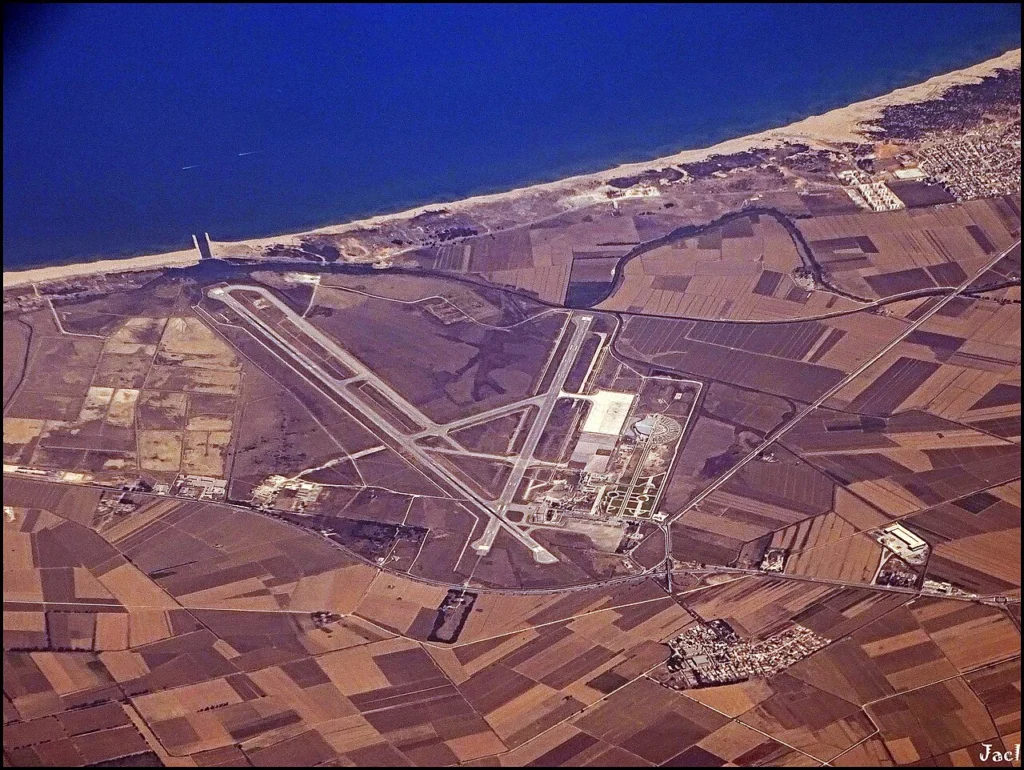 Vue de l'aéroport d'Annaba Rabah Bitat